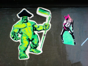 #0011 Hulk is painting