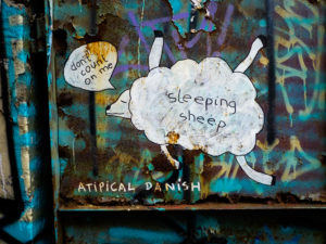 #0100 Sleeping Sheep
